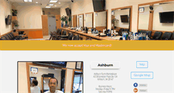Desktop Screenshot of dullesbarber.com